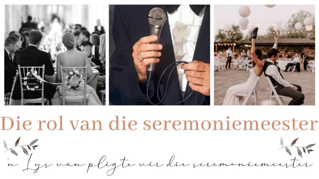 Die rol van die seremoniemeester